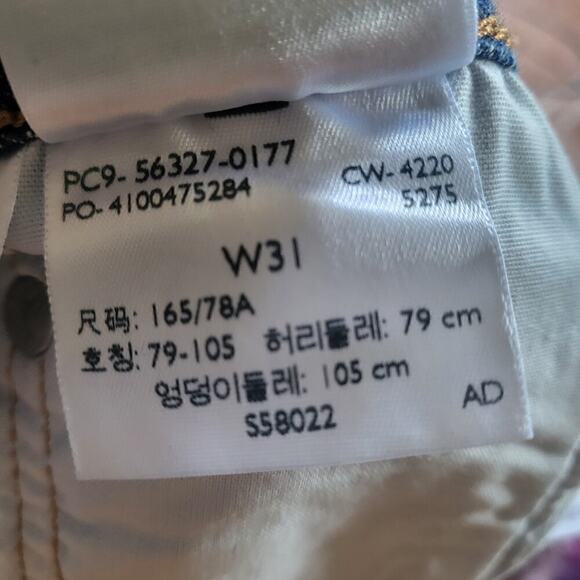 LEVI'S 501 Cut Off Denim Shorts Size Women's 31 - Picture 5 of 12